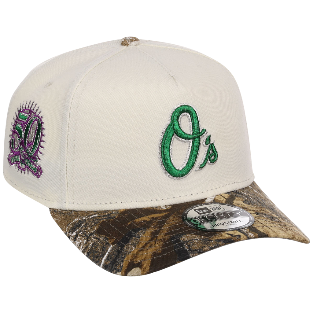 Baltimore Orioles MLB Purple Trees New Era 9FORTY