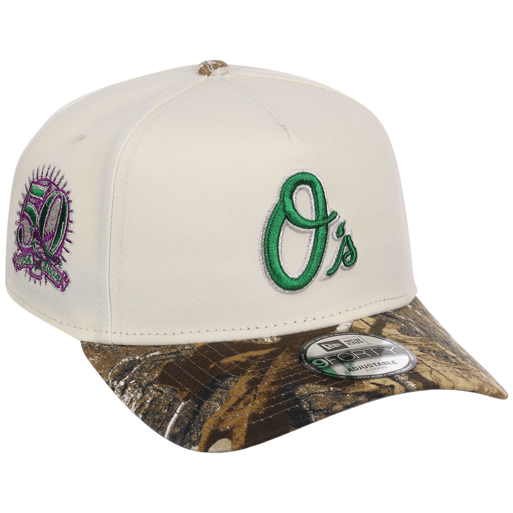 Baltimore Orioles MLB Purple Trees New Era 9FORTY