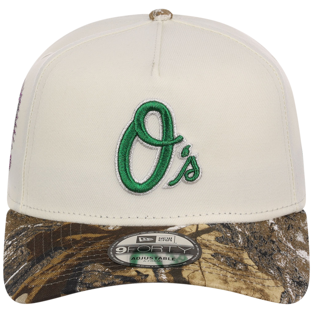 Baltimore Orioles MLB Purple Trees New Era 9FORTY