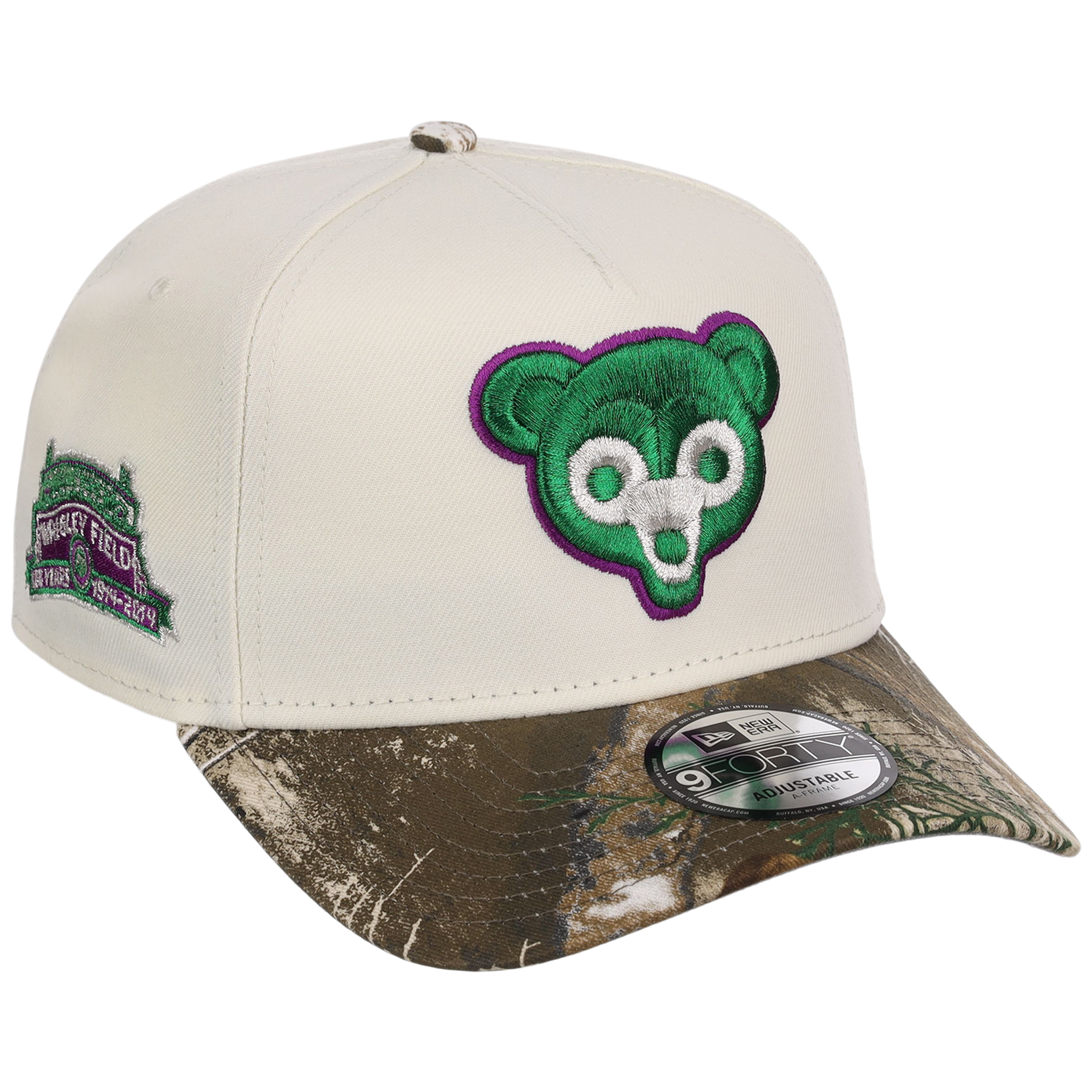 Chicago Cubs MLB Purple Trees New Era 9FORTY