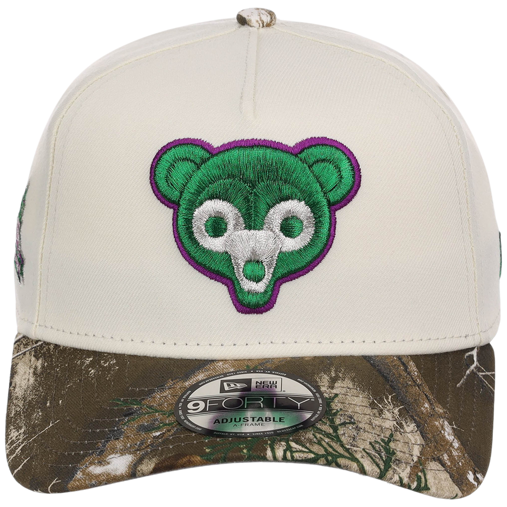 Chicago Cubs MLB Purple Trees New Era 9FORTY