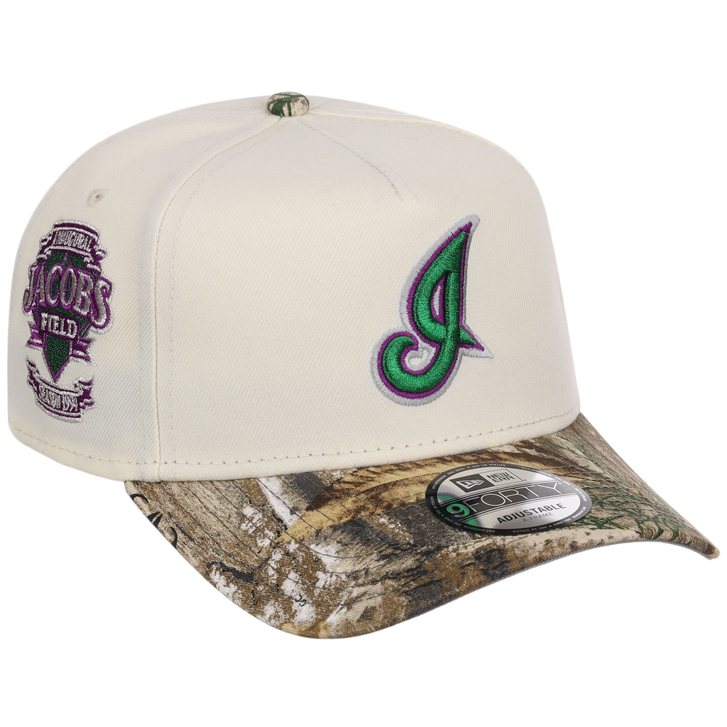 Cleveland Guardians MLB Purple Trees New Era 9FORTY