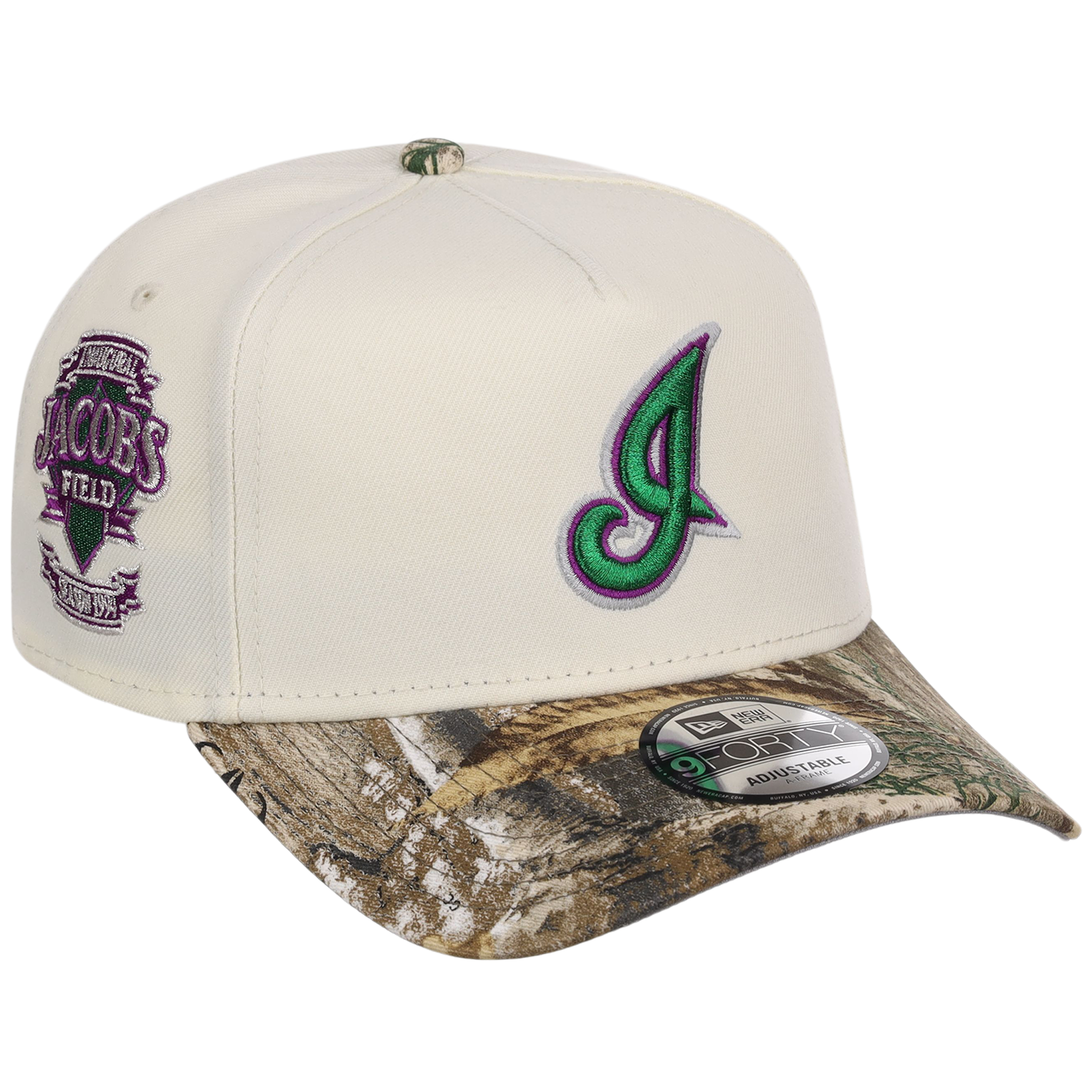 Cleveland Guardians MLB Purple Trees New Era 9FORTY