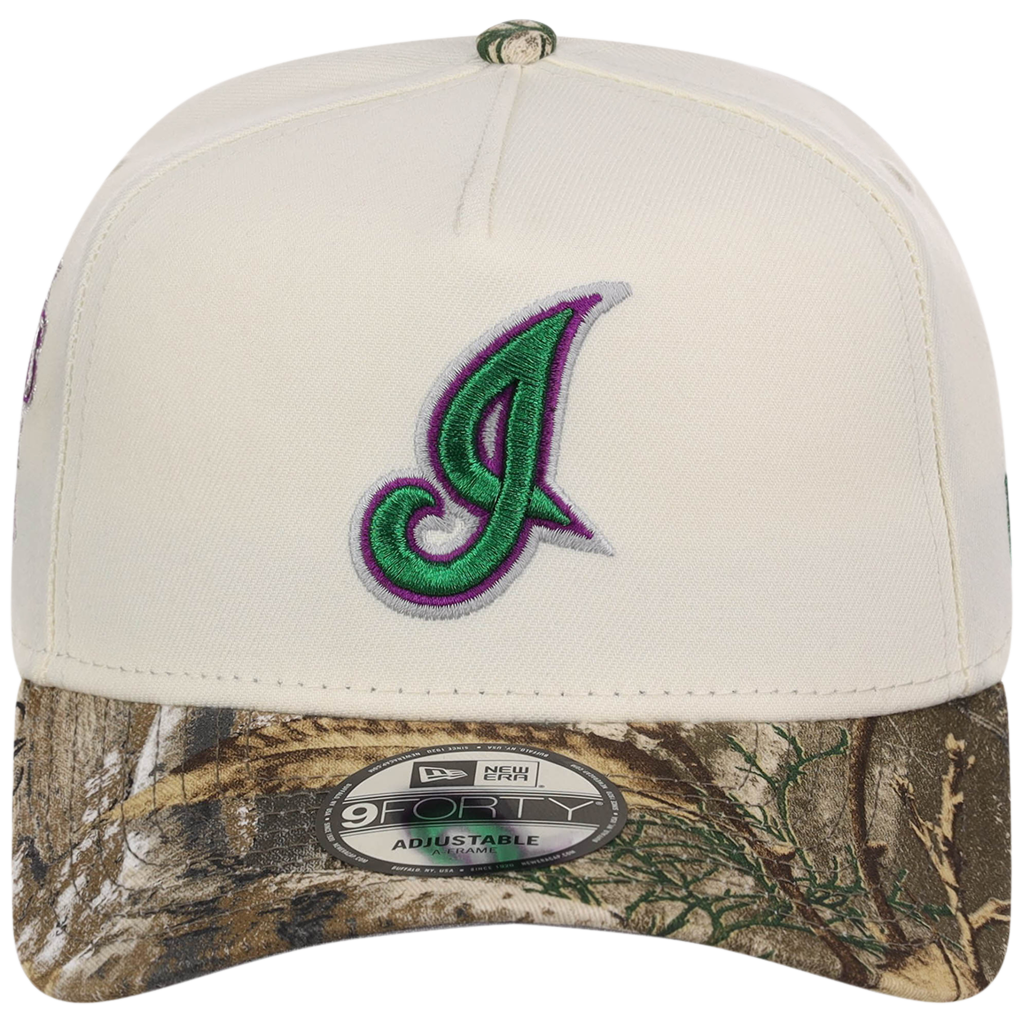 Cleveland Guardians MLB Purple Trees New Era 9FORTY