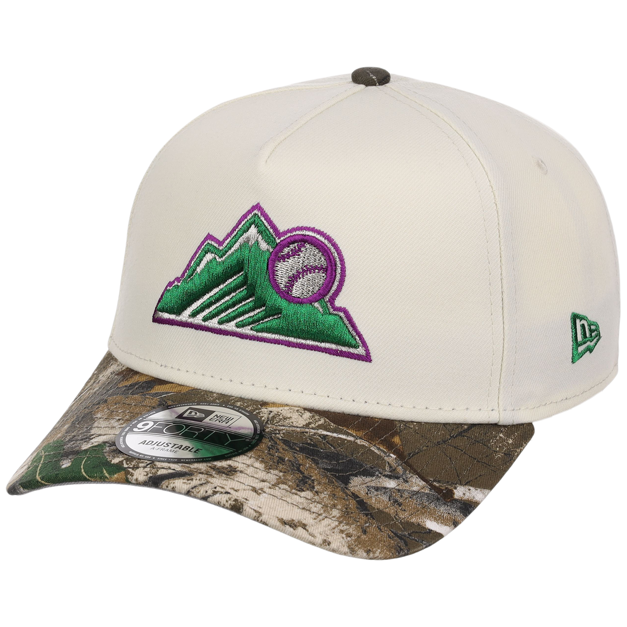 Colorado Rockies MLB Purple Trees New Era 9FORTY