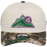Colorado Rockies MLB Purple Trees New Era 9FORTY