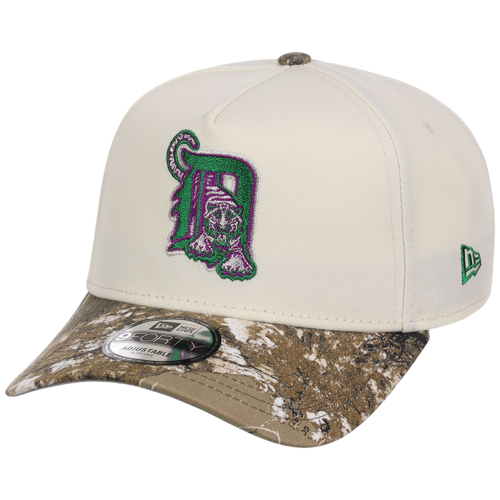 Detroit Tigers MLB Purple Trees New Era 9FORTY