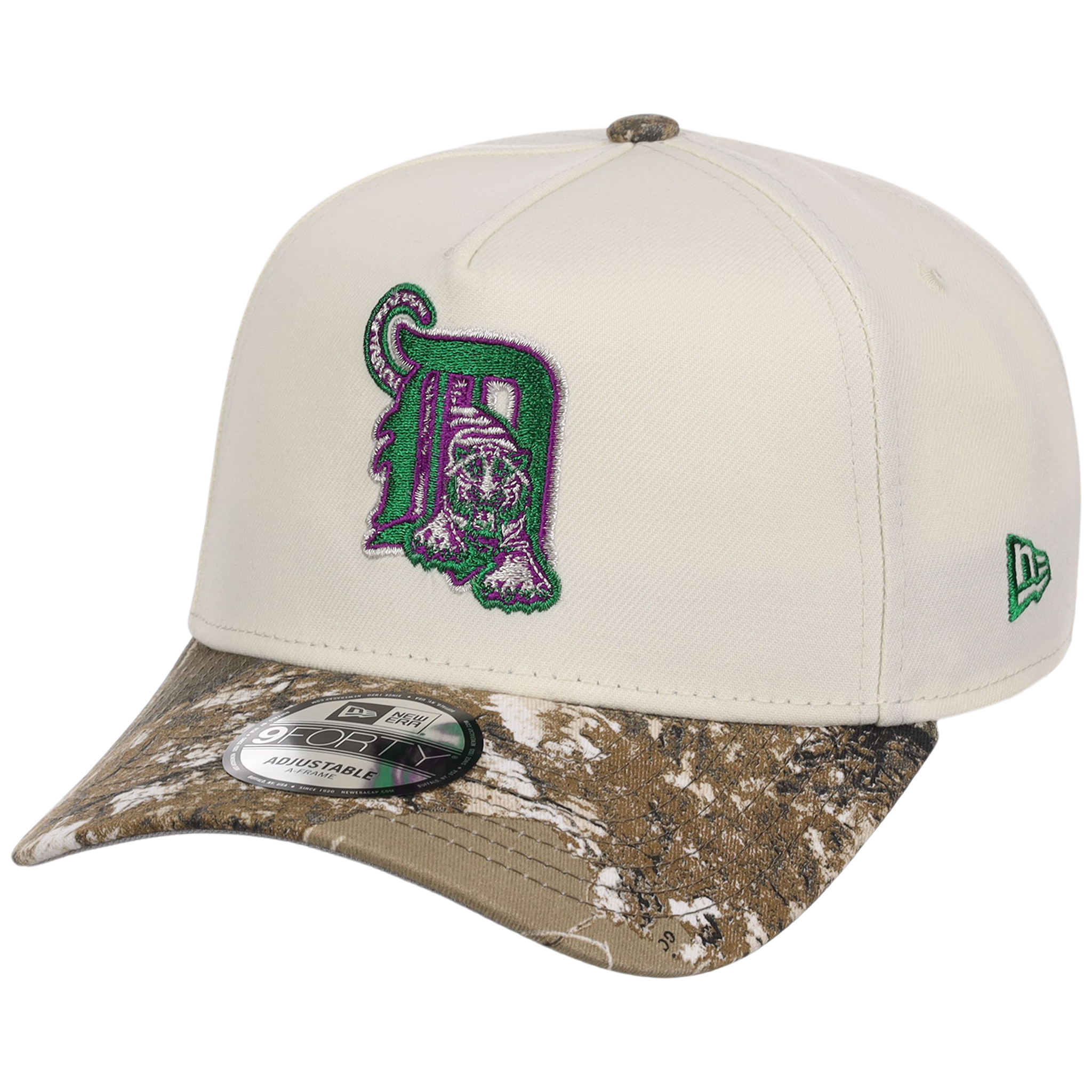 Detroit Tigers MLB Purple Trees New Era 9FORTY