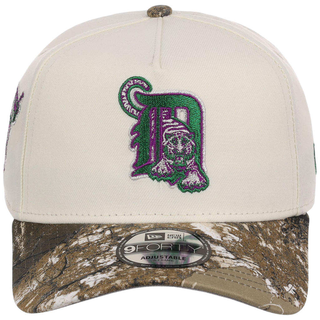 Detroit Tigers MLB Purple Trees New Era 9FORTY