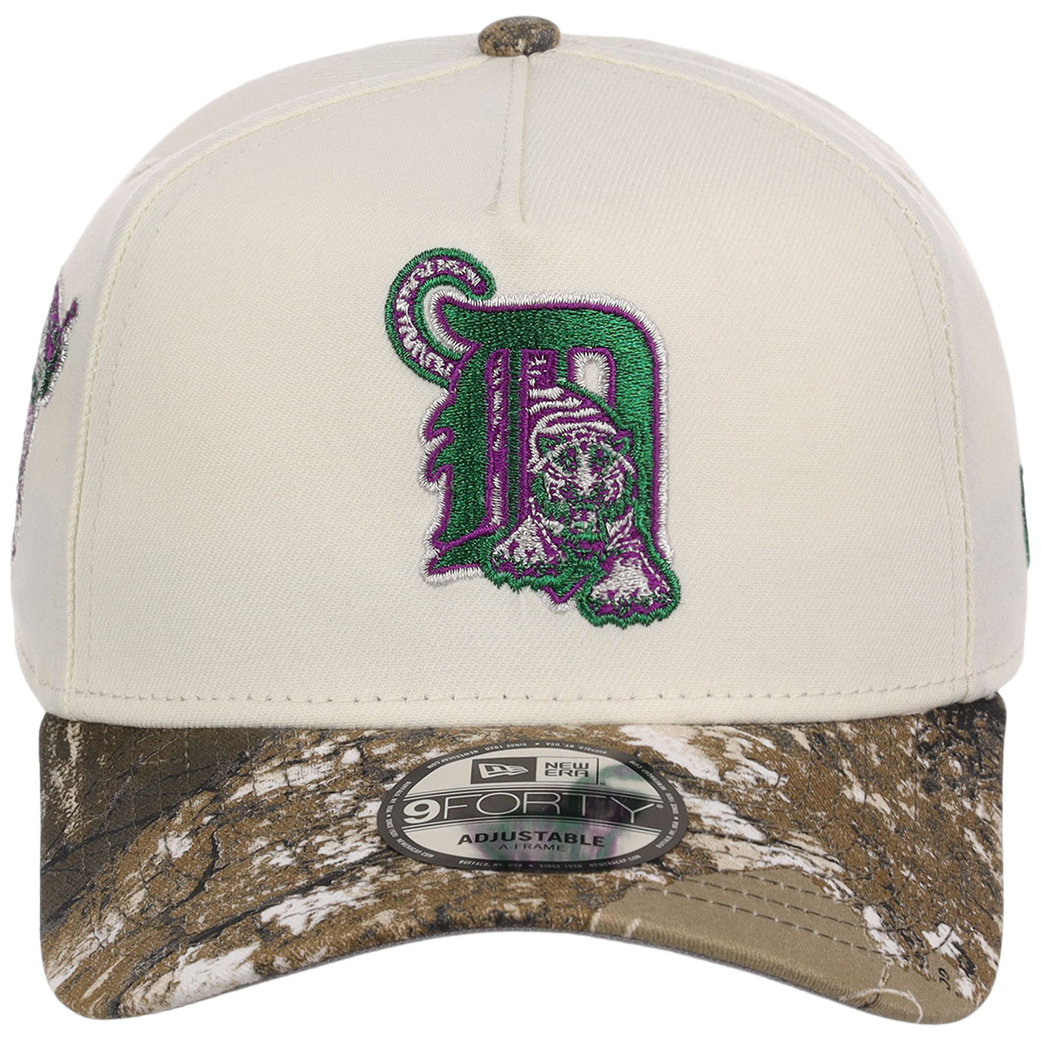 Detroit Tigers MLB Purple Trees New Era 9FORTY
