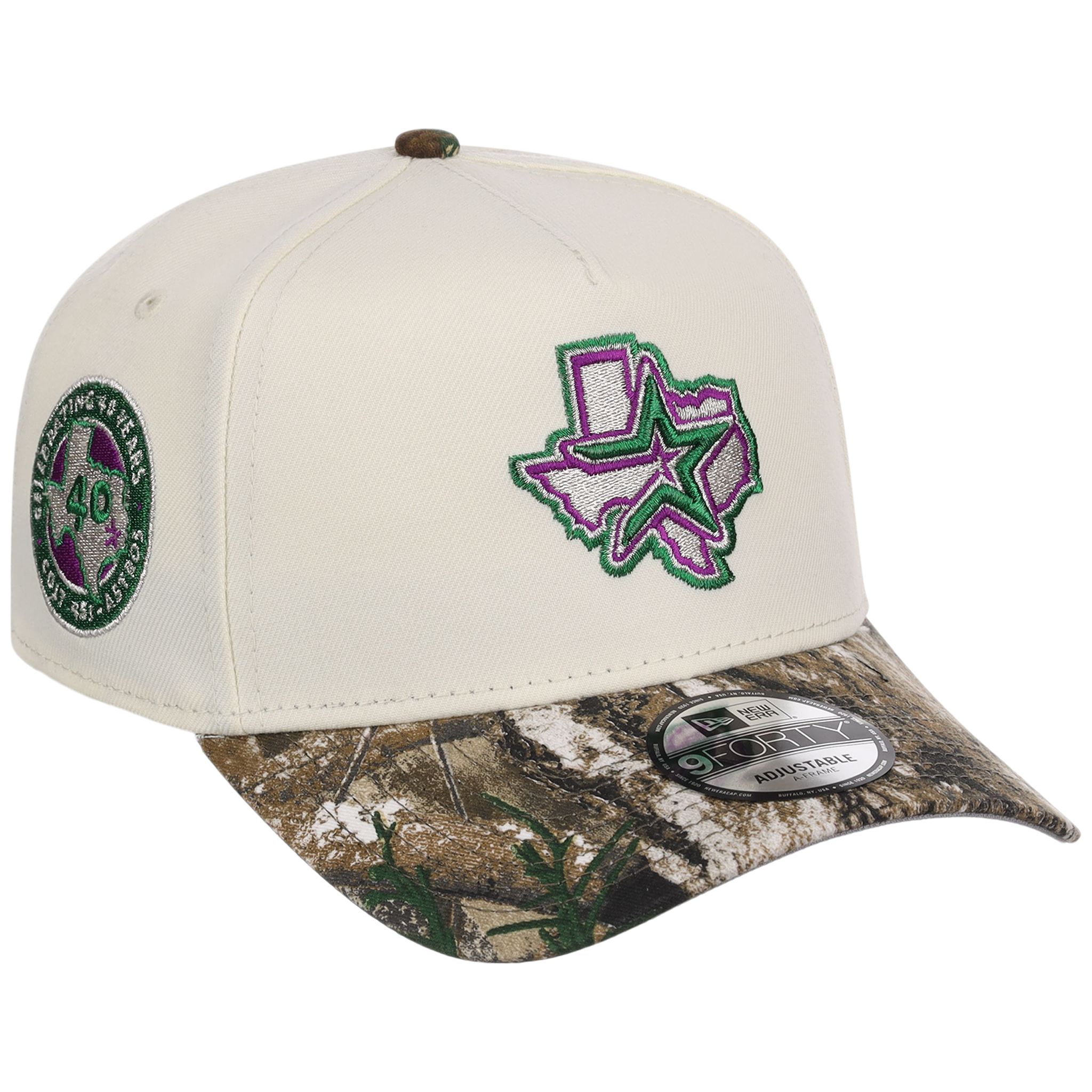 Houston Astros MLB Purple Trees New Era 9FORTY