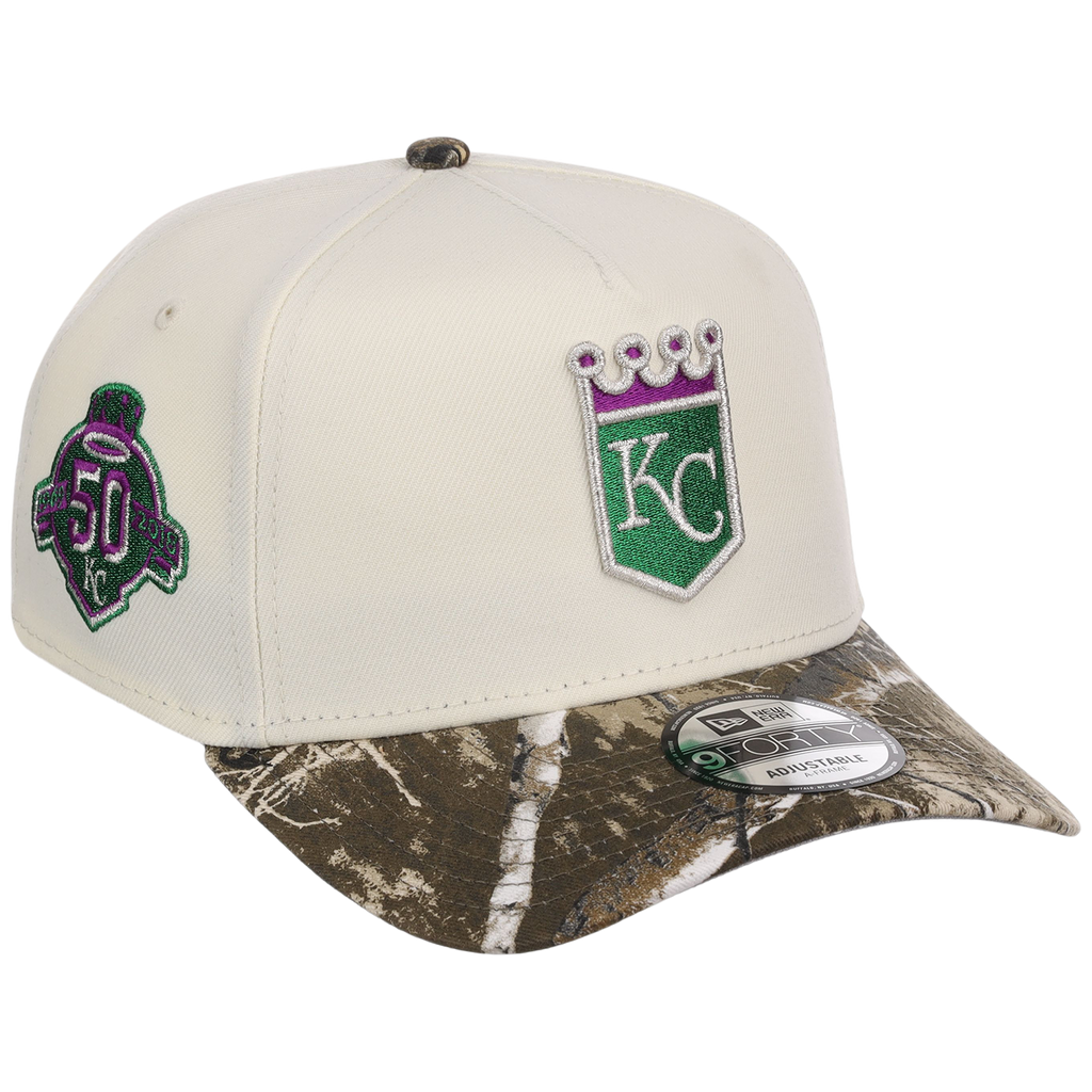 Kansas City Royals MLB Purple Trees New Era 9FORTY