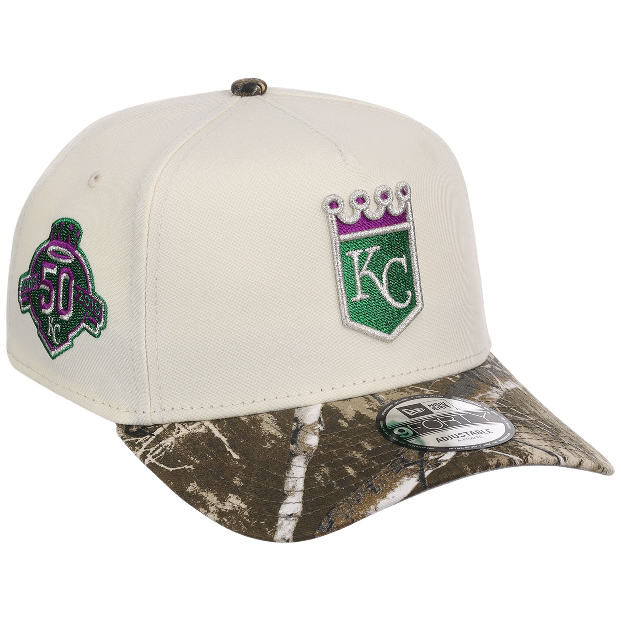 Kansas City Royals MLB Purple Trees New Era 9FORTY