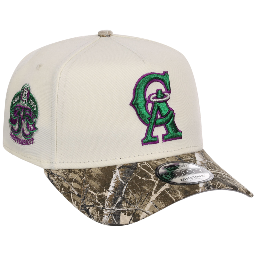 Anaheim Angels MLB Purple Trees New Era 9FORTY