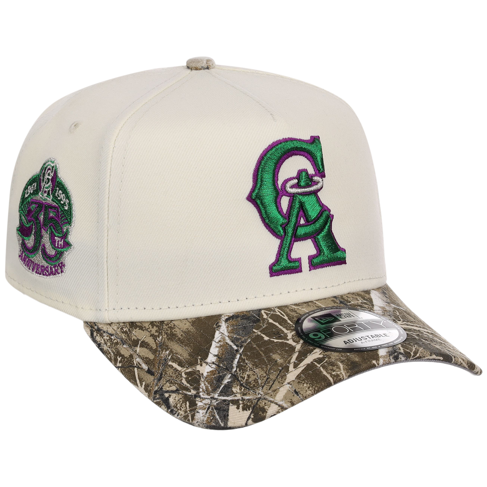 Anaheim Angels MLB Purple Trees New Era 9FORTY