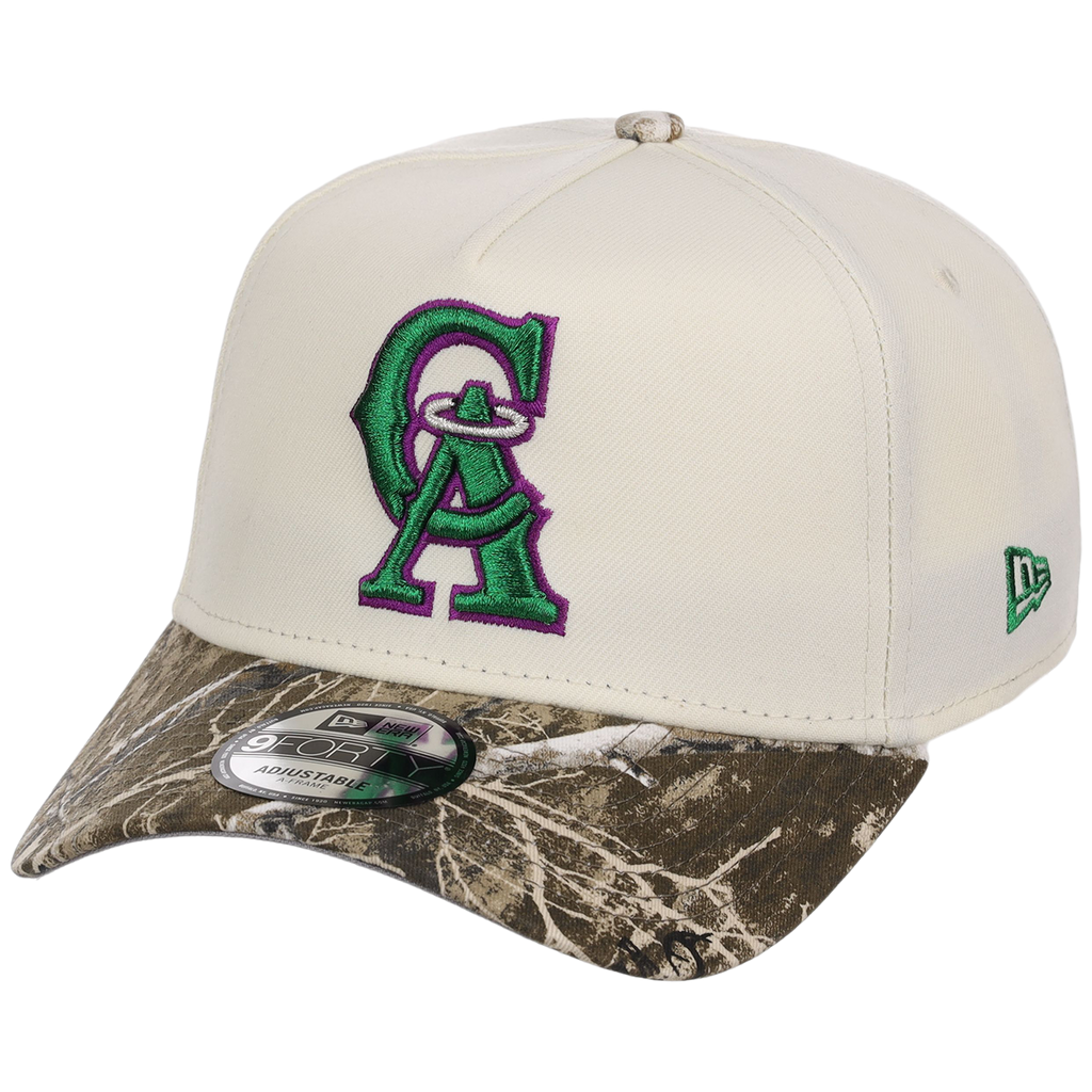 Anaheim Angels MLB Purple Trees New Era 9FORTY