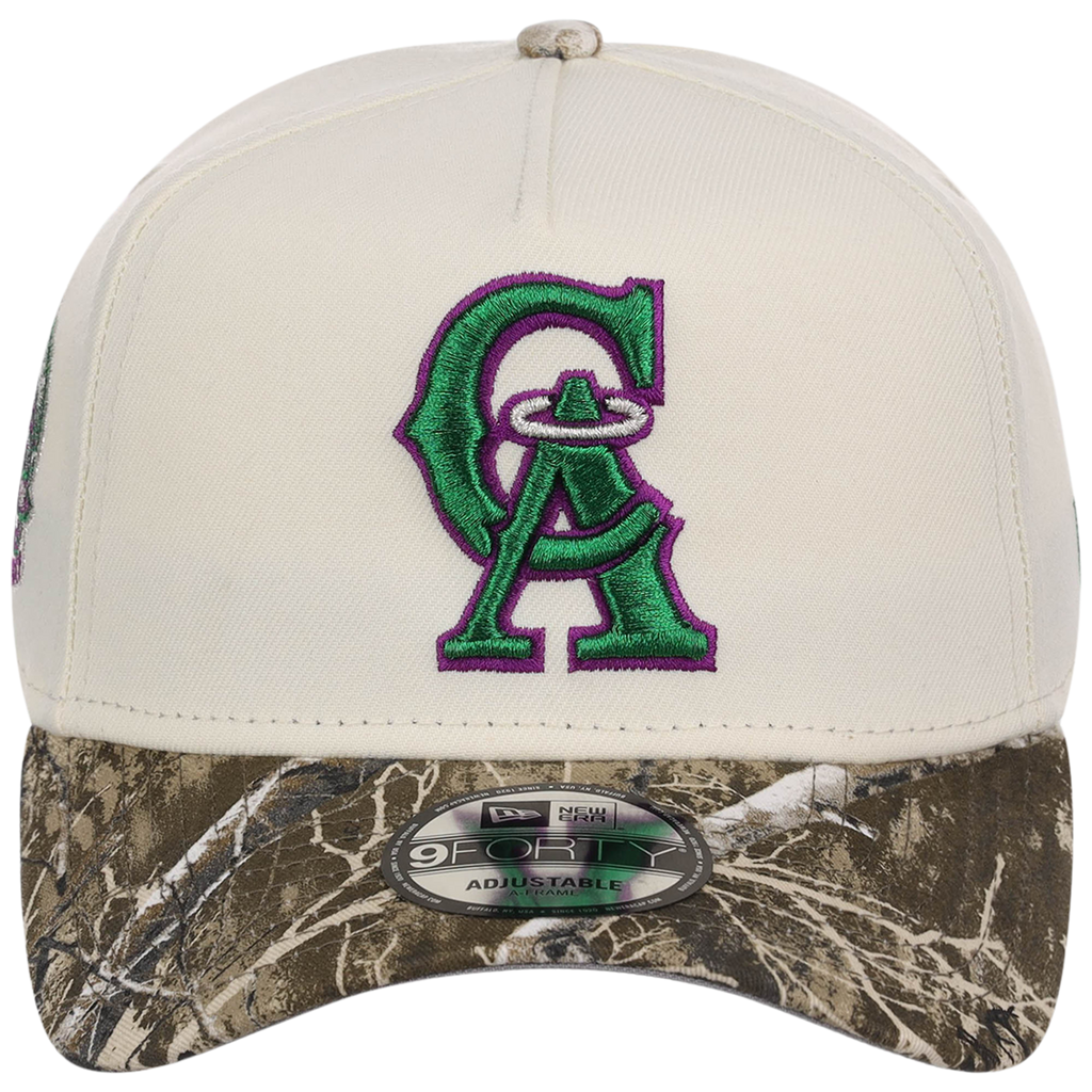 Anaheim Angels MLB Purple Trees New Era 9FORTY