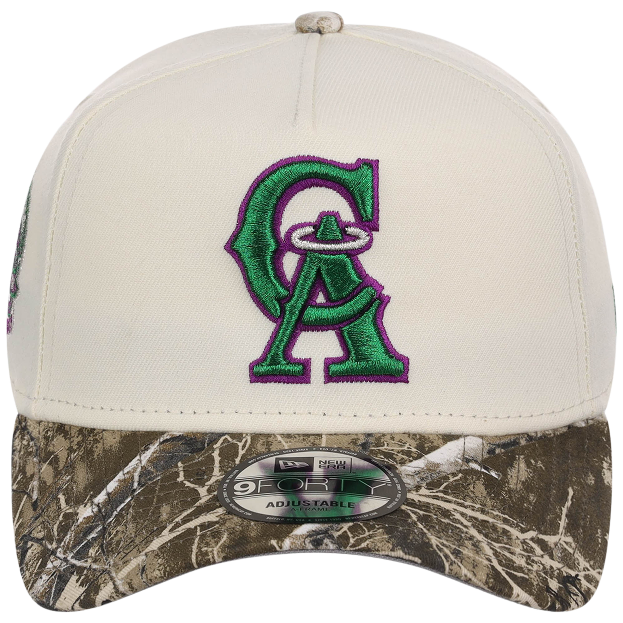 Anaheim Angels MLB Purple Trees New Era 9FORTY