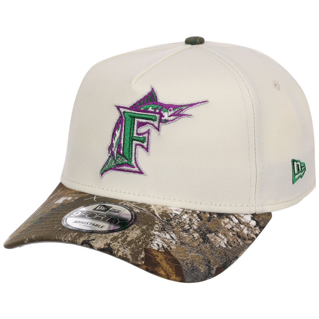 Miami Marlins MLB Purple Trees New Era 9FORTY