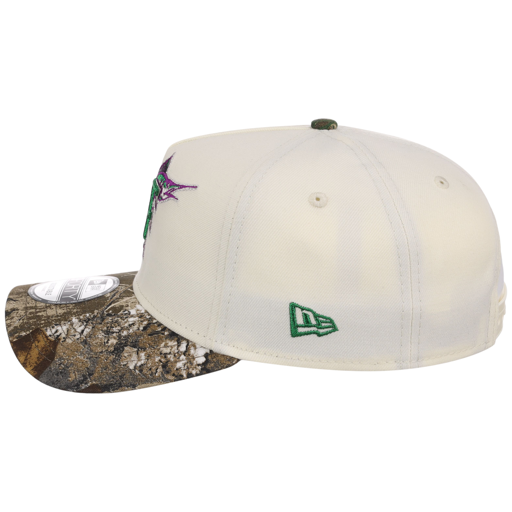 Miami Marlins MLB Purple Trees New Era 9FORTY