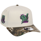 Milwaukee Brewers MLB Purple Trees New Era 9FORTY