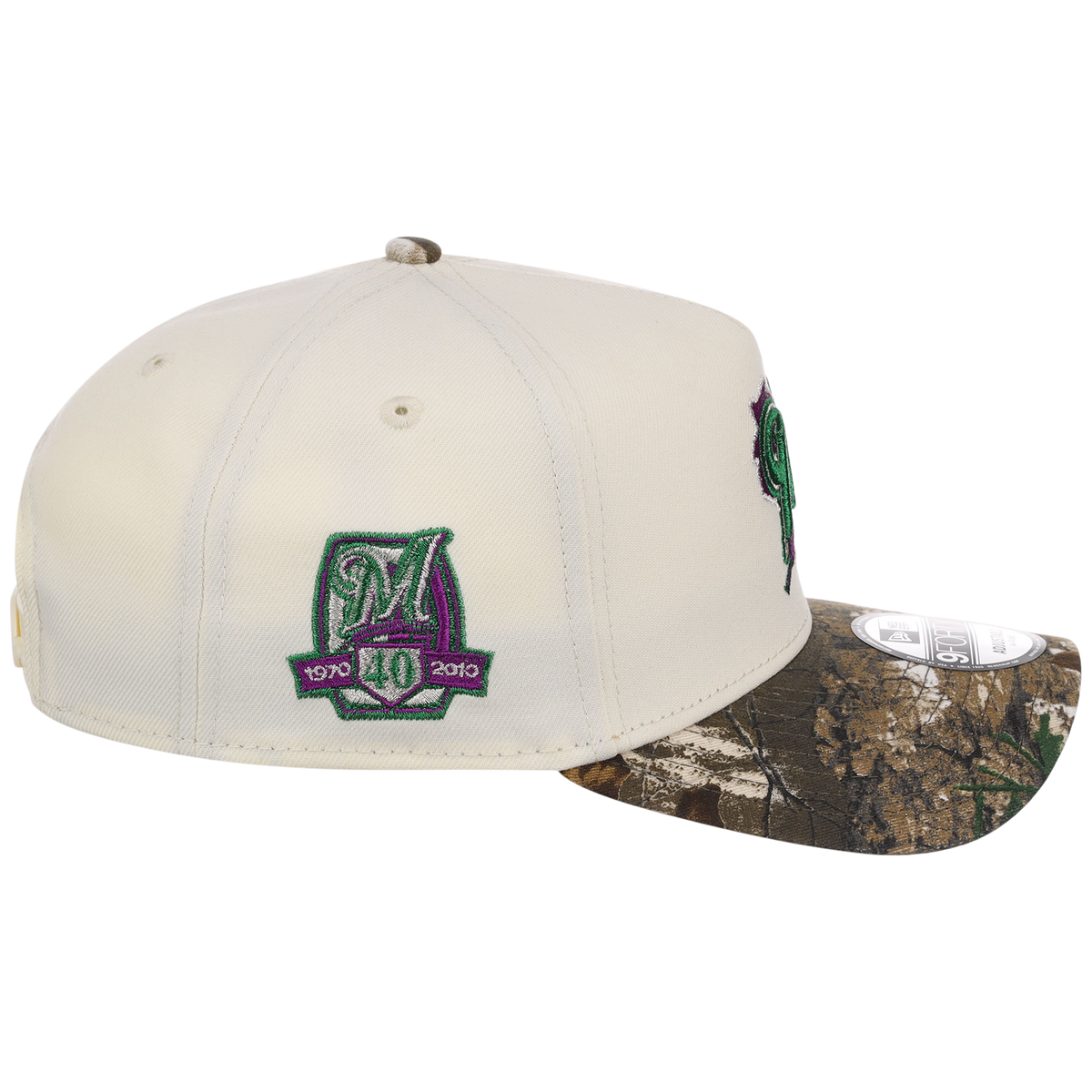 Milwaukee Brewers MLB Purple Trees New Era 9FORTY