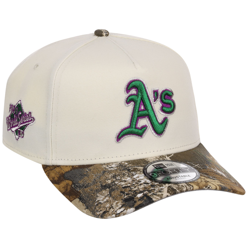 Oakland Athletics MLB Purple Trees New Era 9FORTY