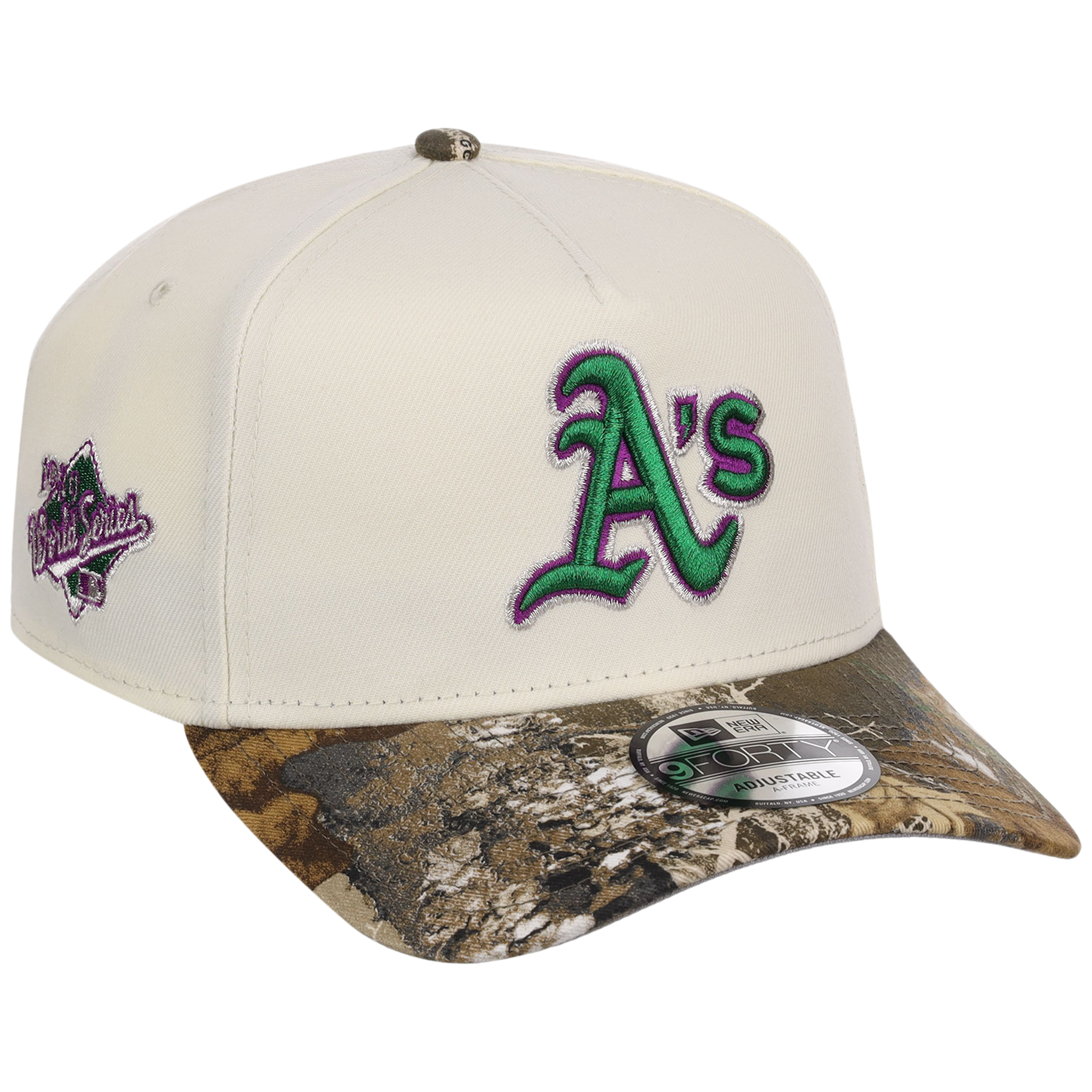 Oakland Athletics MLB Purple Trees New Era 9FORTY