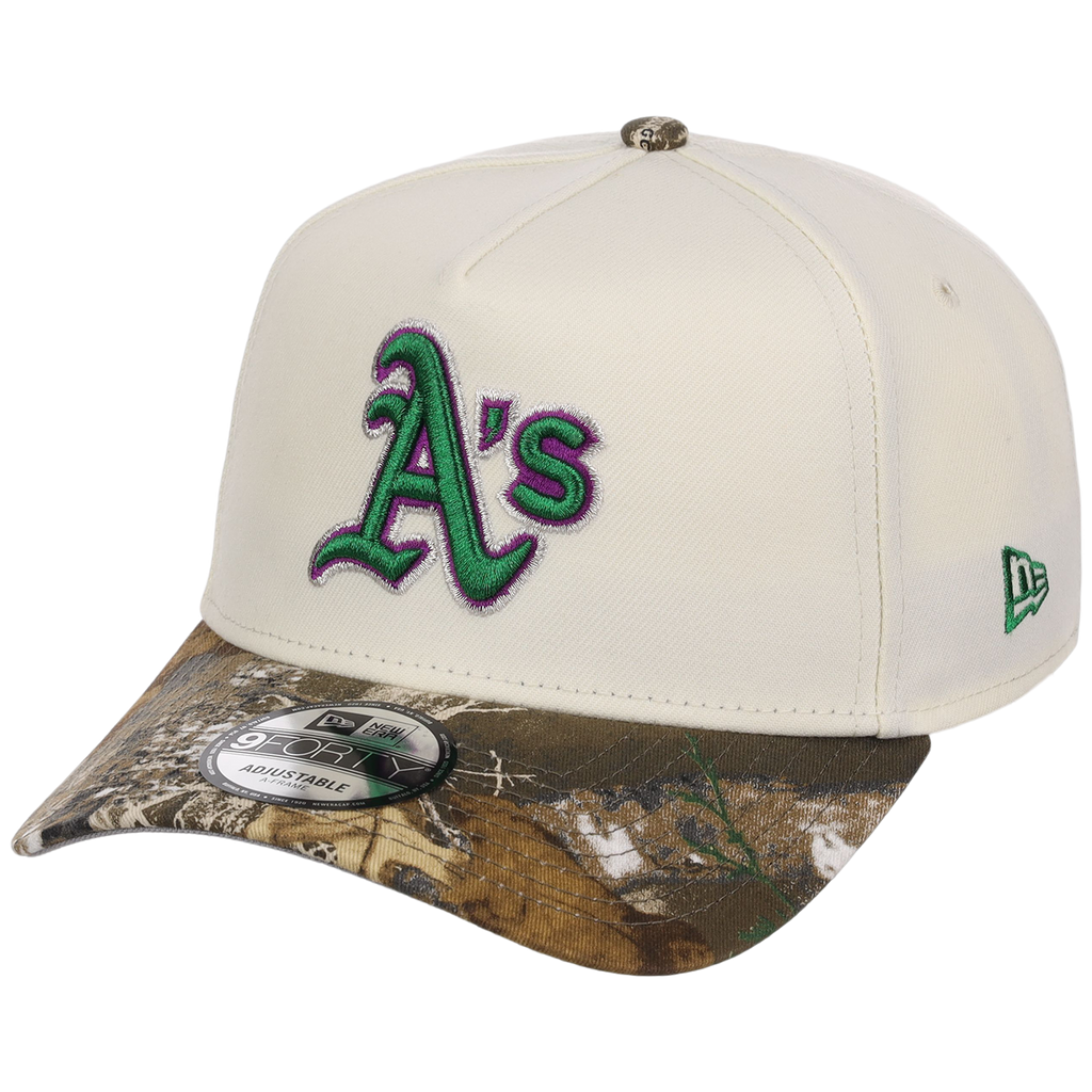 Oakland Athletics MLB Purple Trees New Era 9FORTY