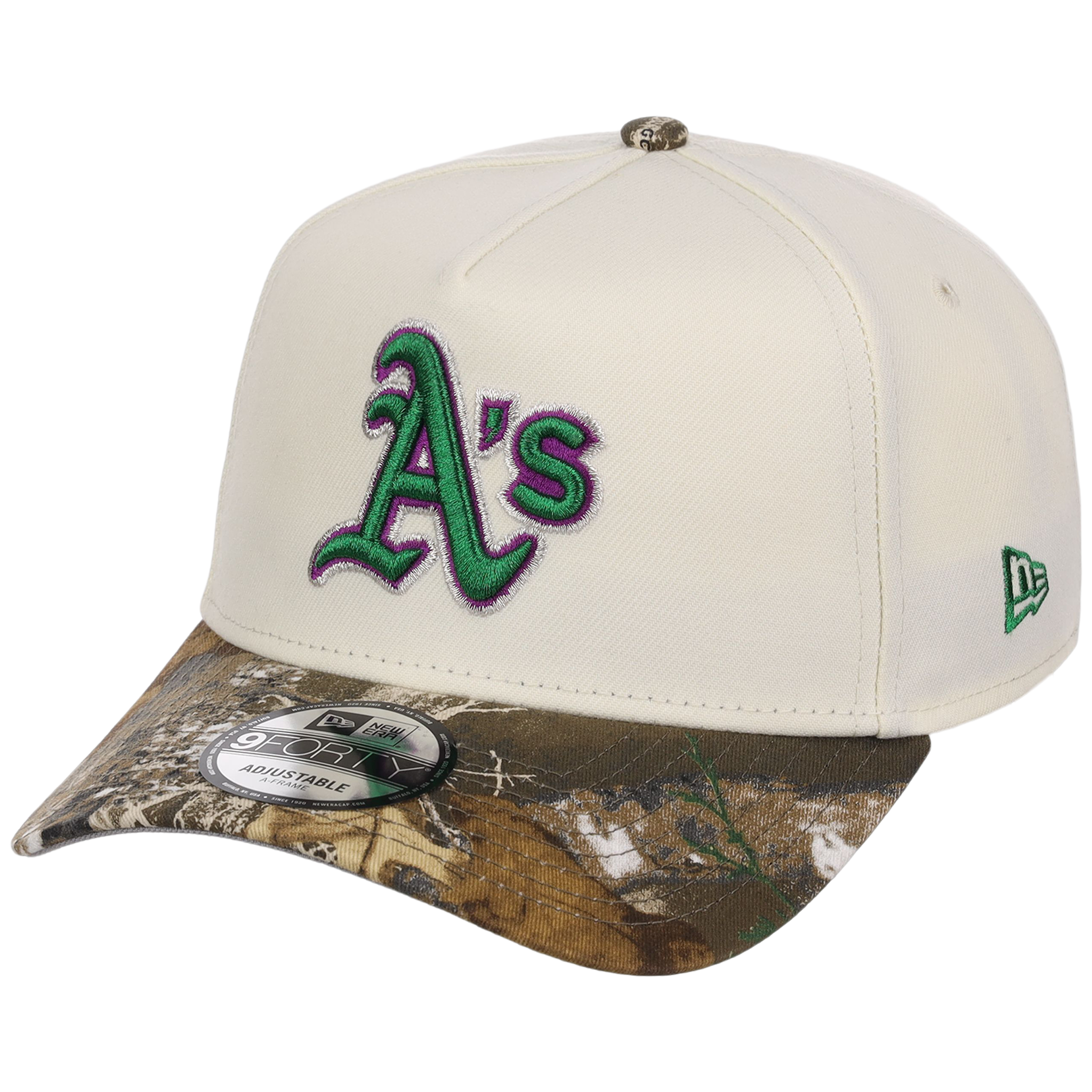 Oakland Athletics MLB Purple Trees New Era 9FORTY