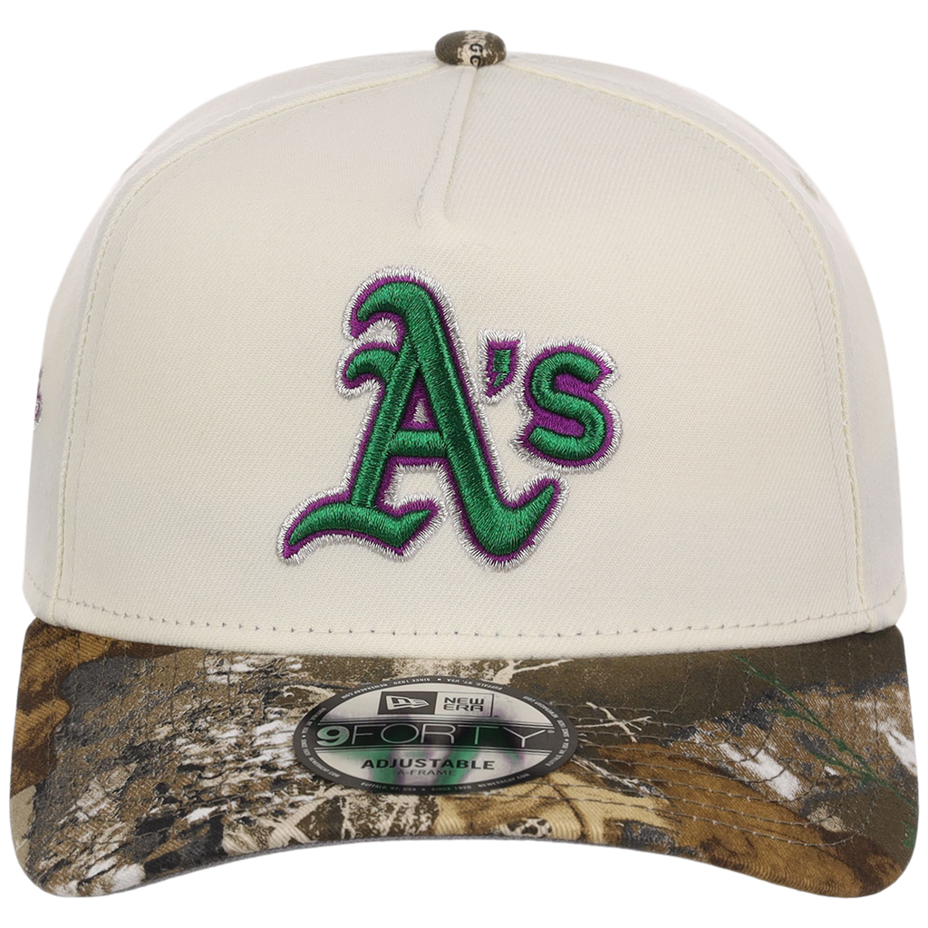 Oakland Athletics MLB Purple Trees New Era 9FORTY