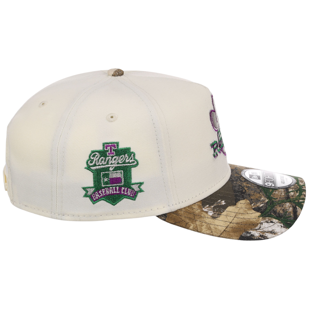 Texas Rangers MLB Purple Trees New Era 9FORTY