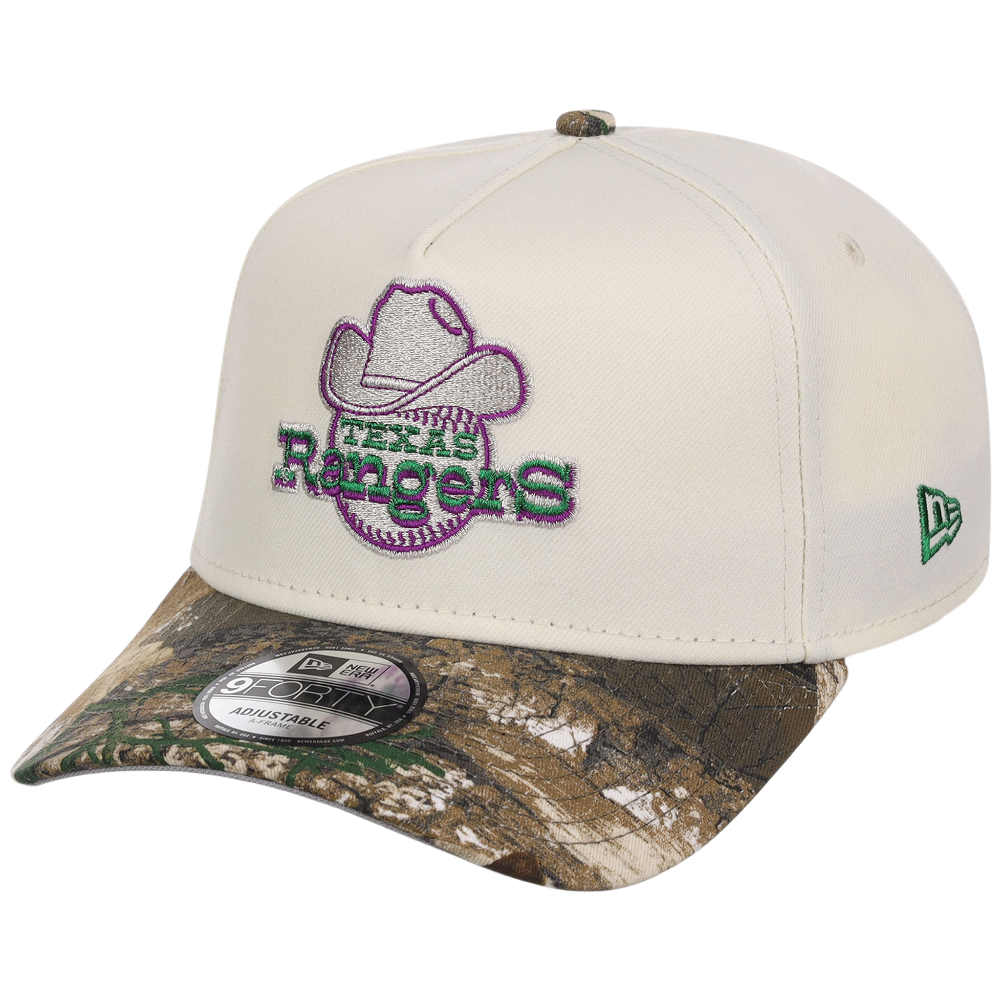 Texas Rangers MLB Purple Trees New Era 9FORTY