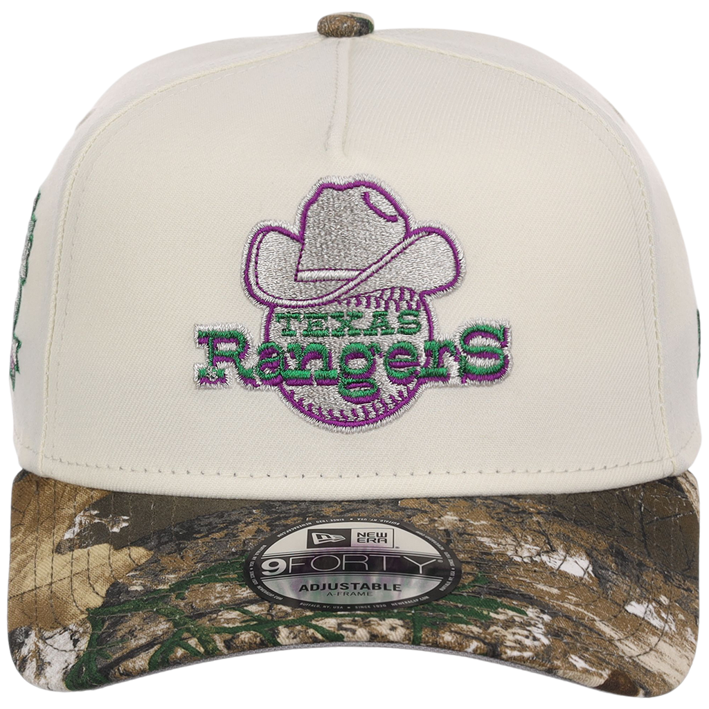 Texas Rangers MLB Purple Trees New Era 9FORTY