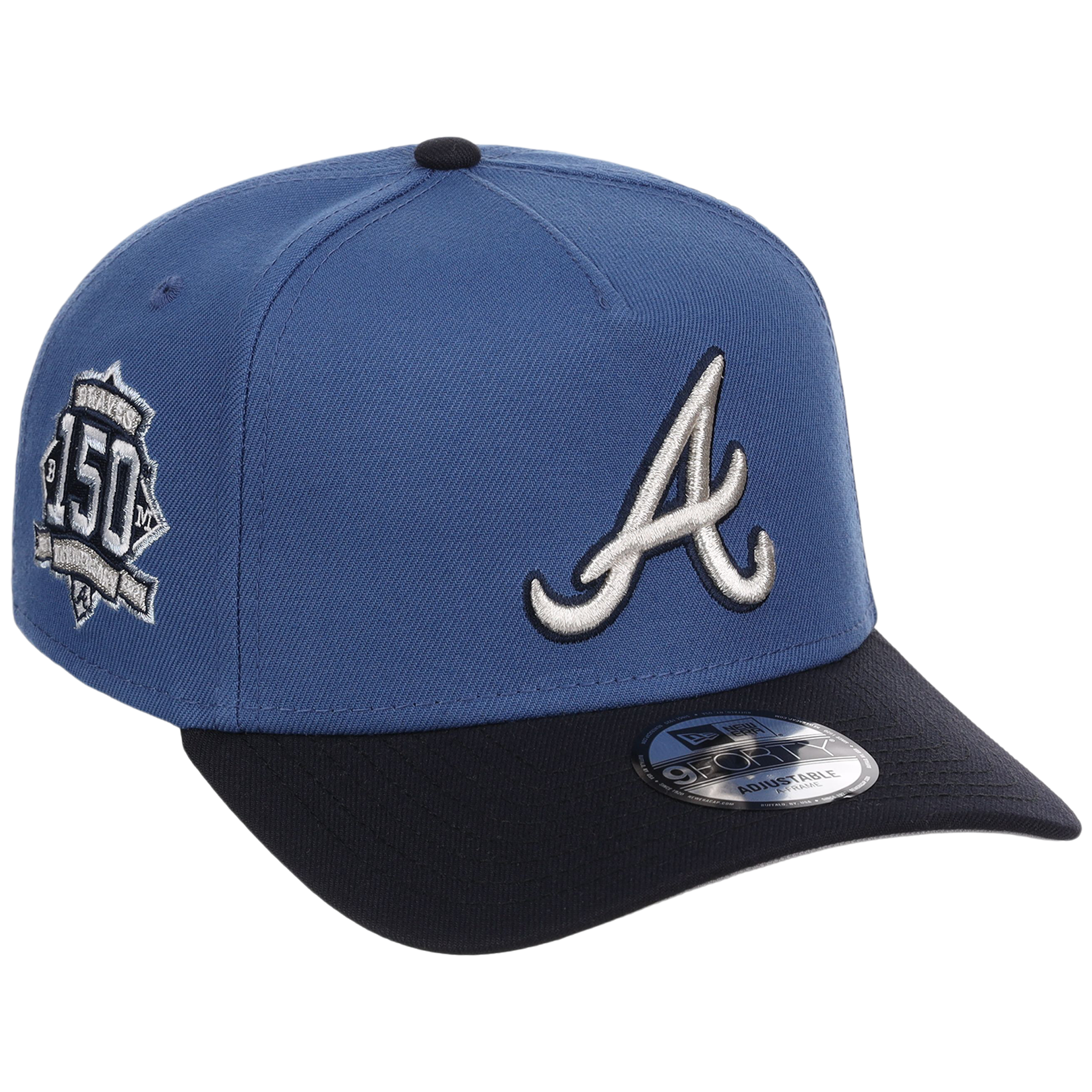 Atlanta Braves MLB Indigo Navy New Era 9FORTY