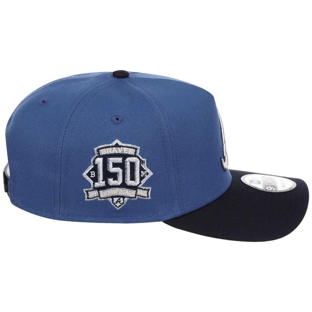 Atlanta Braves MLB Indigo Navy New Era 9FORTY