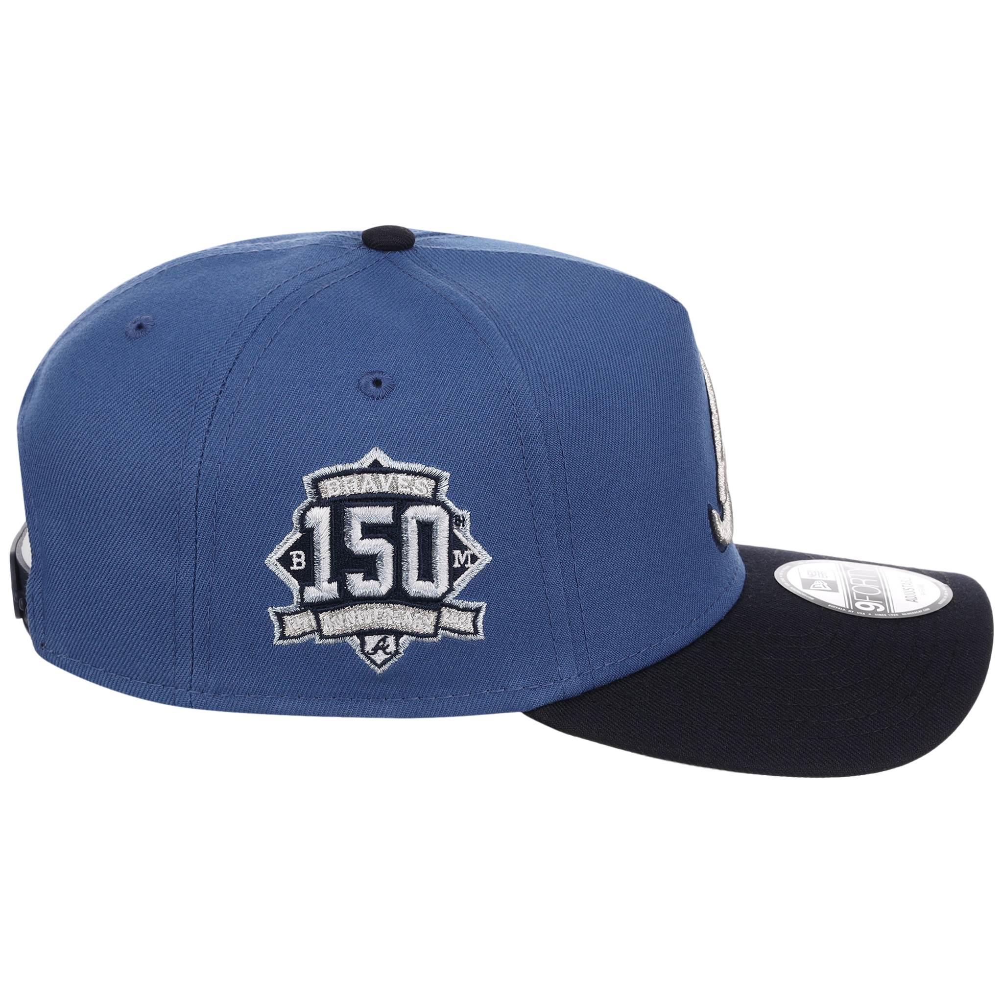 Atlanta Braves MLB Indigo Navy New Era 9FORTY