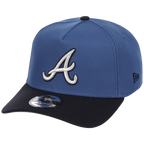 Atlanta Braves MLB Indigo Navy New Era 9FORTY