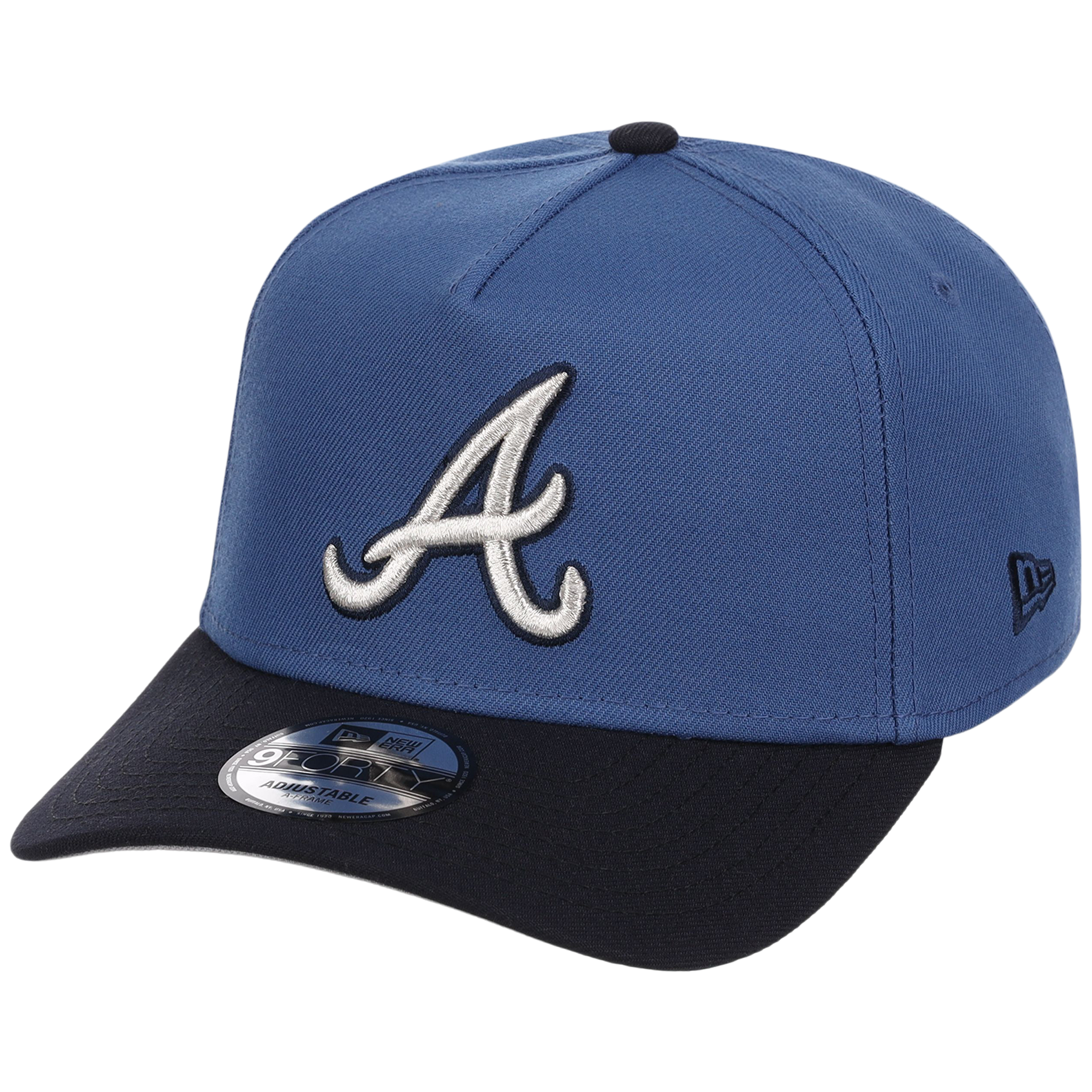Atlanta Braves MLB Indigo Navy New Era 9FORTY