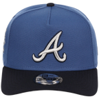 Atlanta Braves MLB Indigo Navy New Era 9FORTY