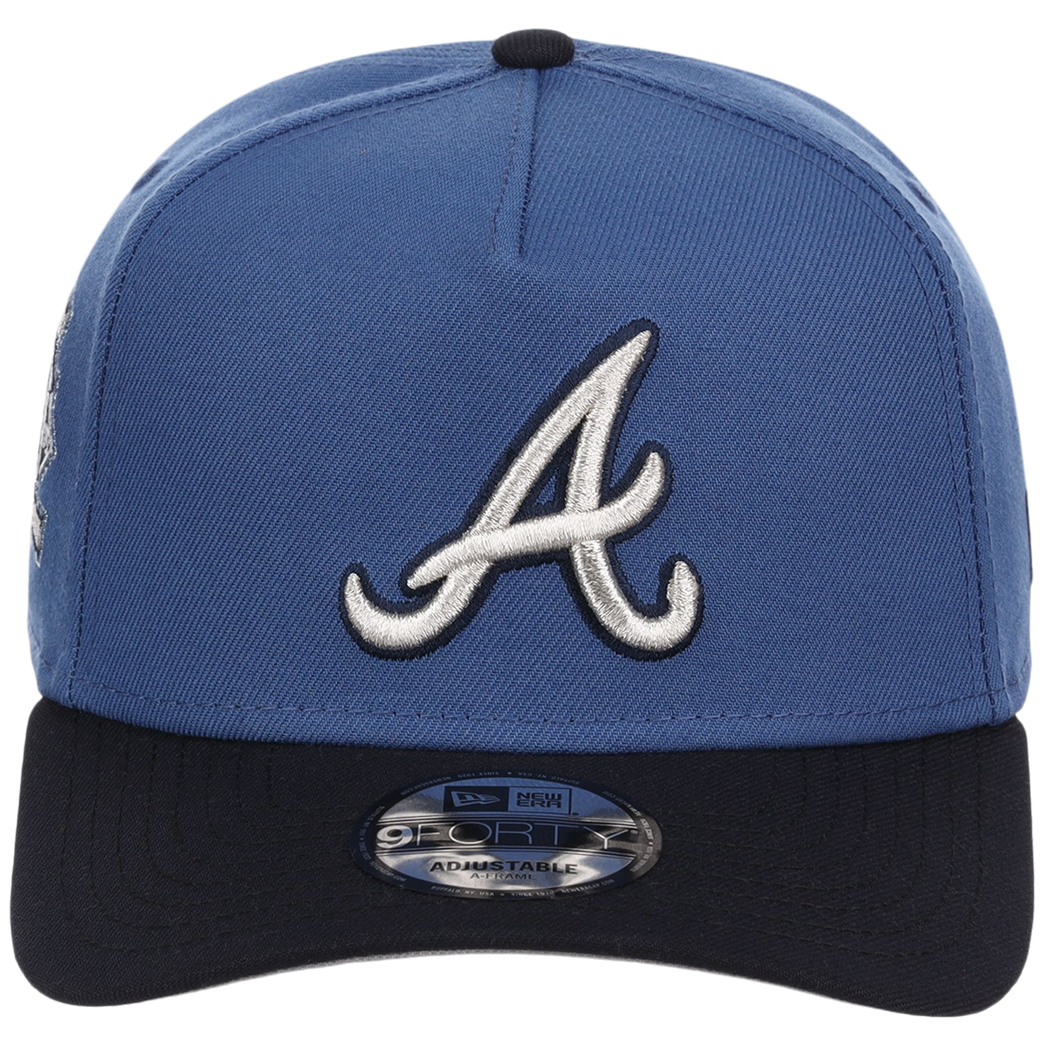 Atlanta Braves MLB Indigo Navy New Era 9FORTY