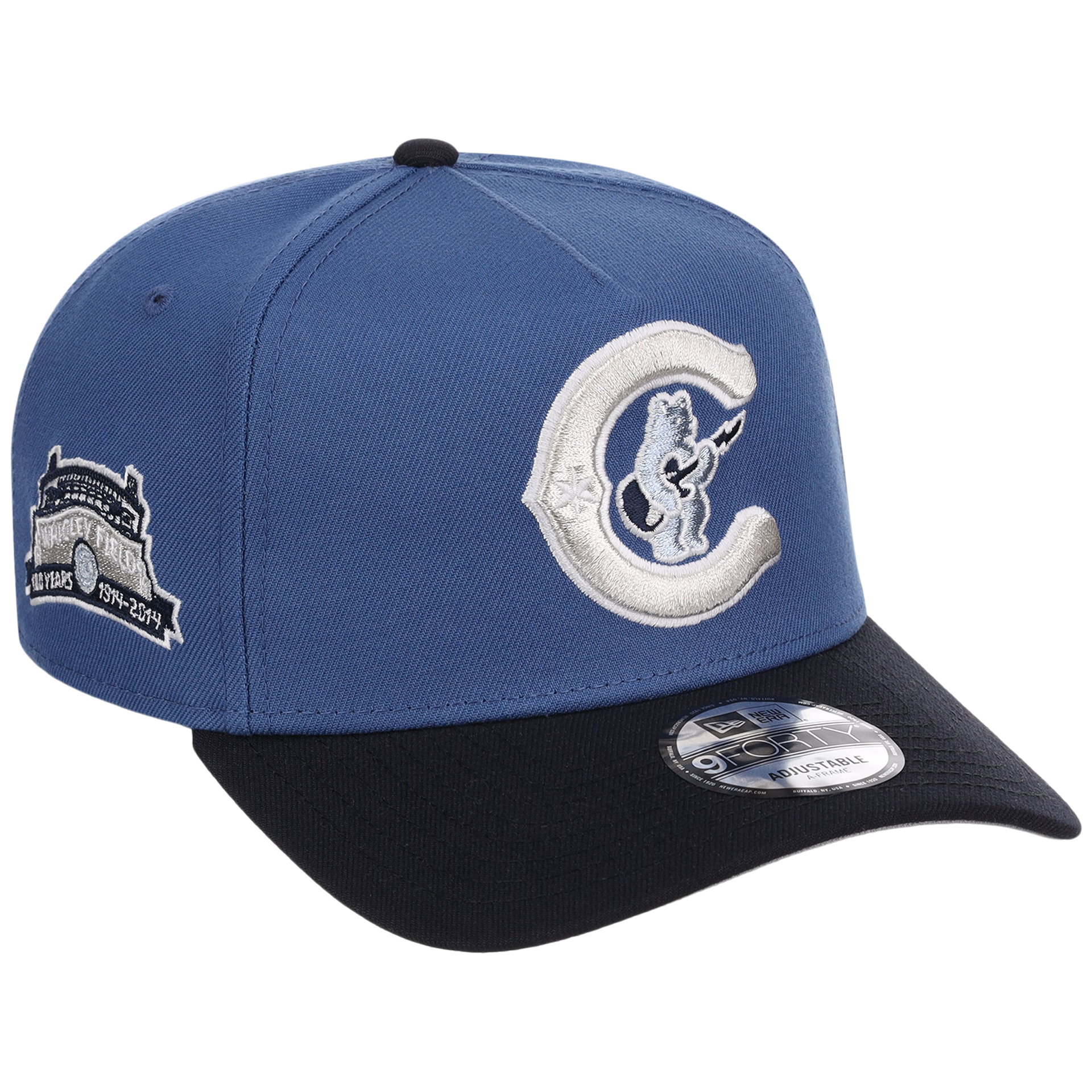 Chicago Cubs MLB Indigo Navy New Era 9FORTY – LidsHatDrop