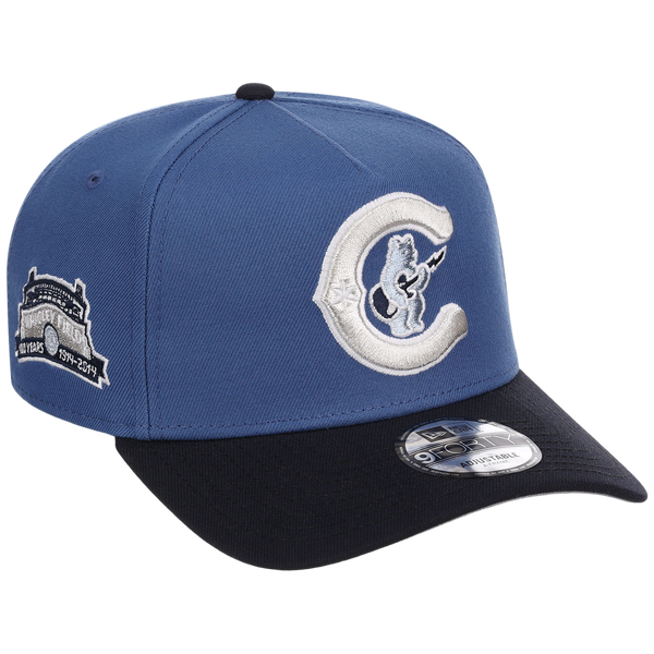 Chicago Cubs MLB Indigo Navy New Era 9FORTY – LidsHatDrop