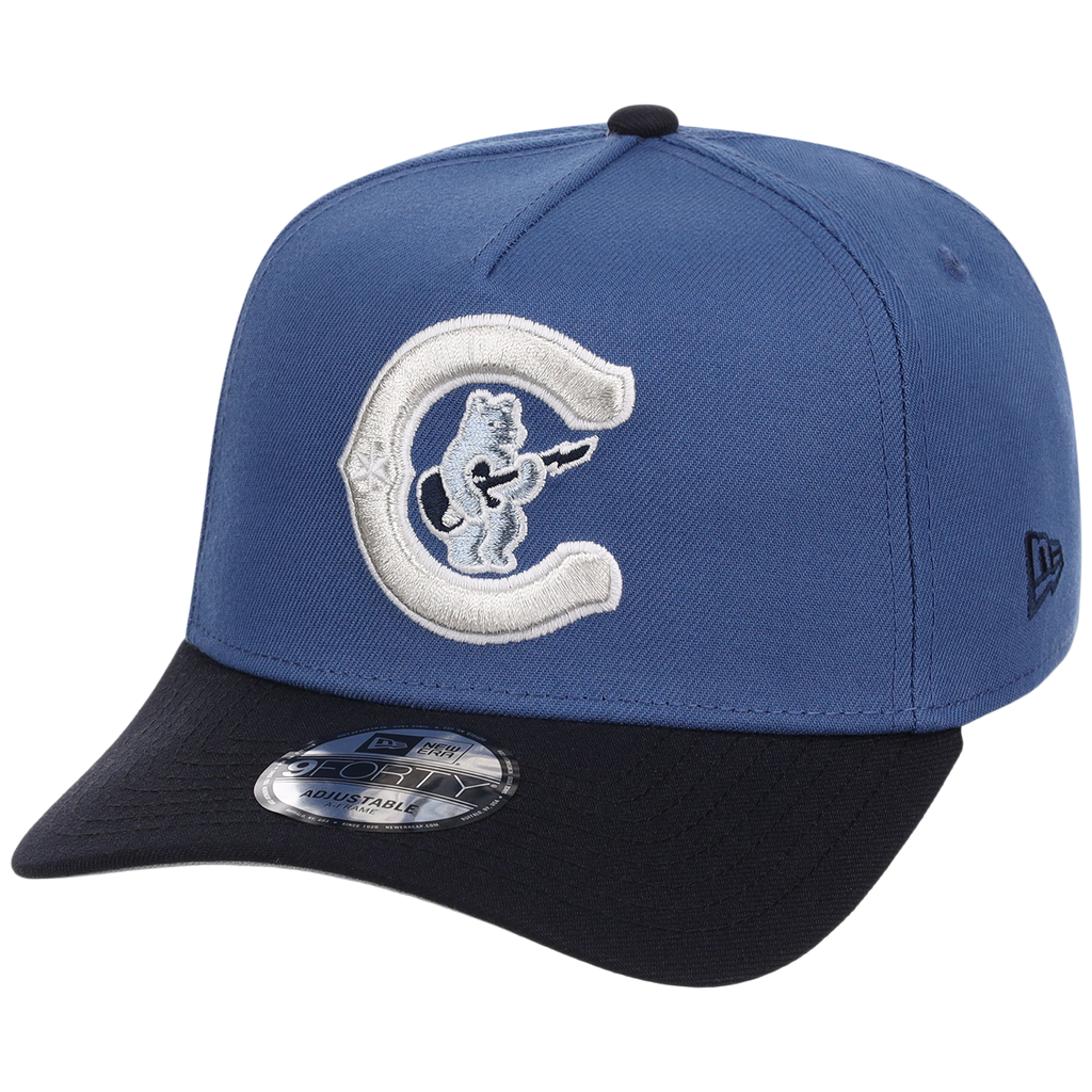 Chicago Cubs MLB Indigo Navy New Era 9FORTY