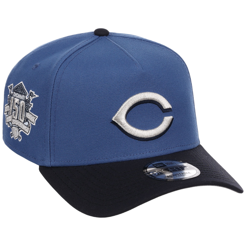 Cincinnati Reds MLB Indigo Navy New Era 9FORTY