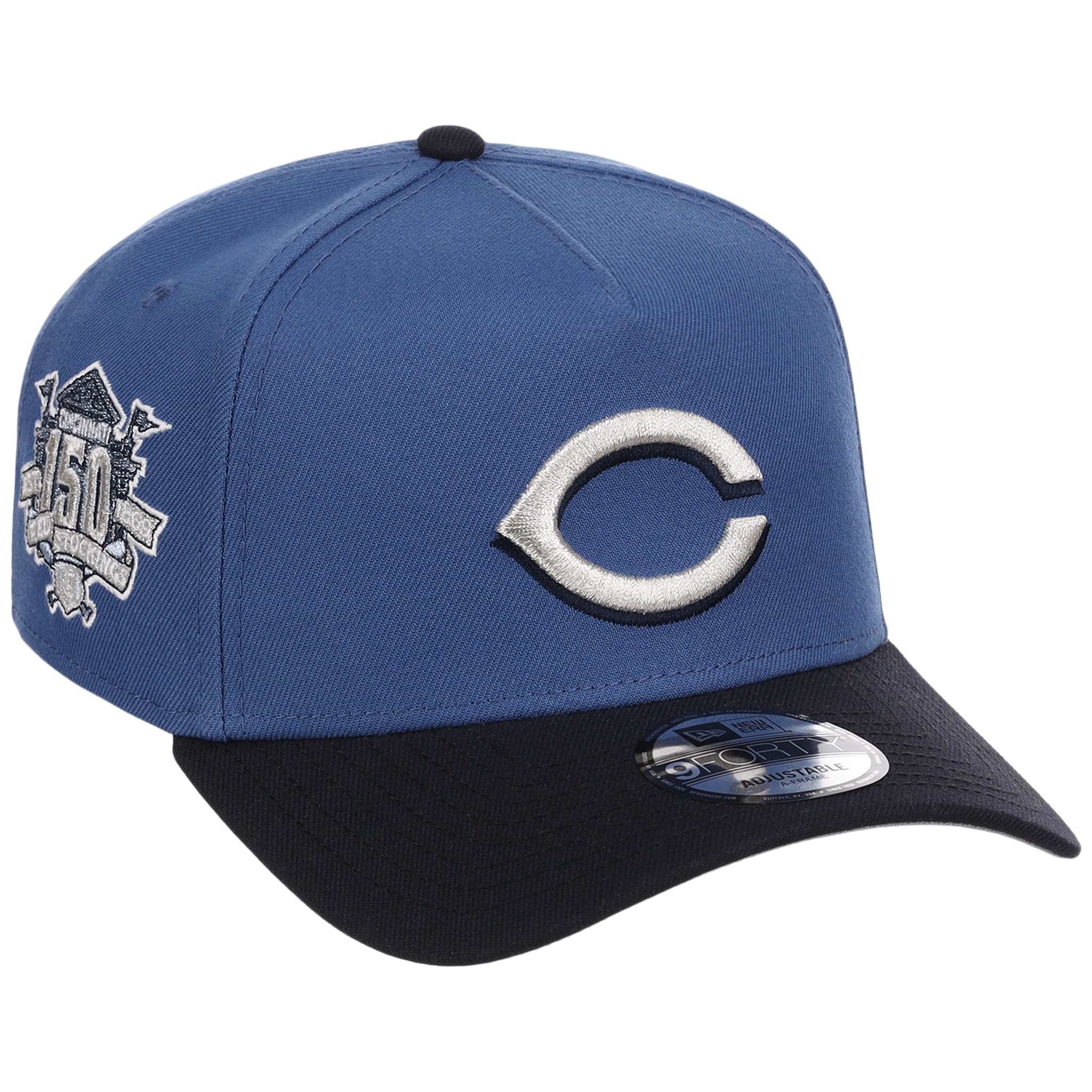 Cincinnati Reds MLB Indigo Navy New Era 9FORTY