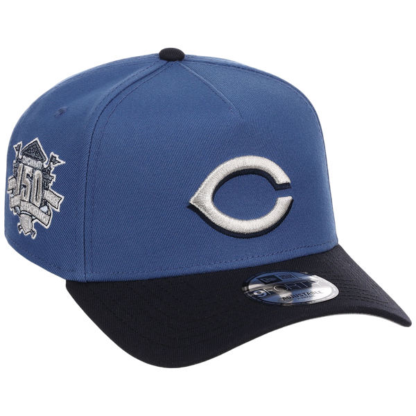 Cincinnati Reds MLB Indigo Navy New Era 9FORTY – LidsHatDrop