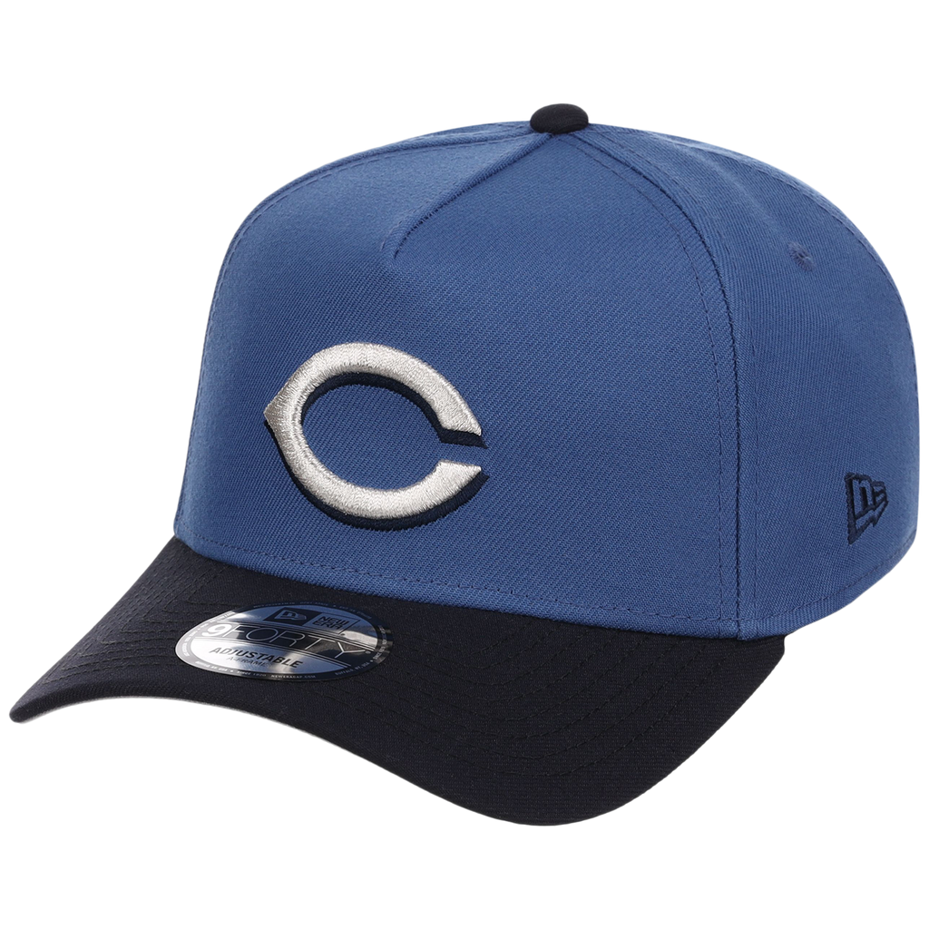 Cincinnati Reds MLB Indigo Navy New Era 9FORTY