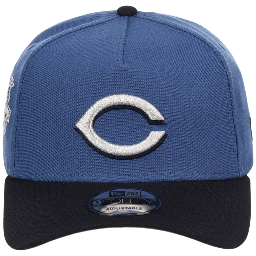 Cincinnati Reds MLB Indigo Navy New Era 9FORTY