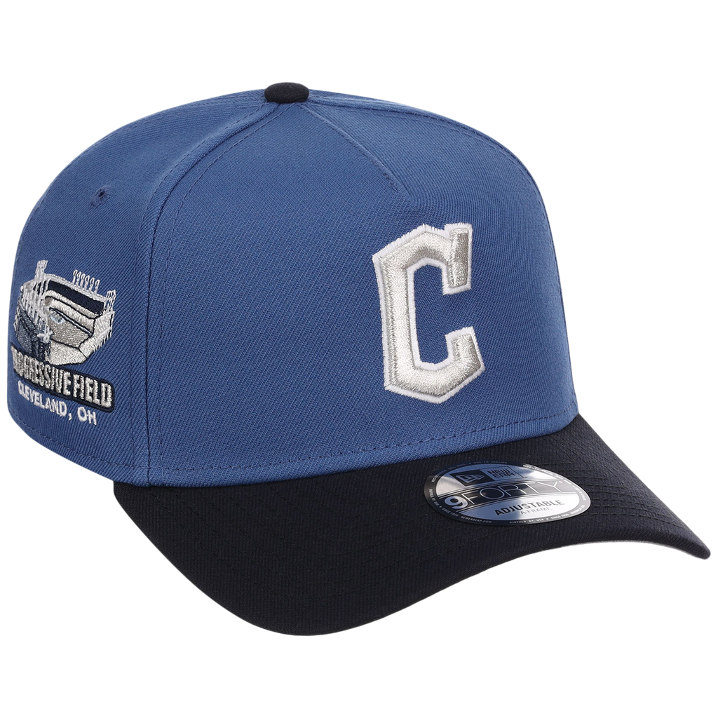 Cleveland Guardians MLB Indigo Navy New Era 9FORTY